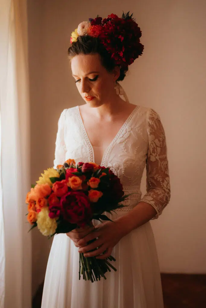 photographe mariage savoie photo d'une mariée